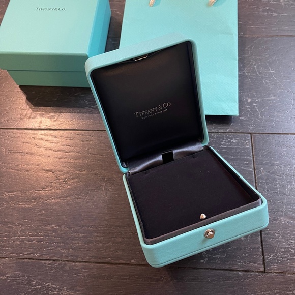 Tiffany & Co Empty Blue necklace jewelry Box+Outer Box+Shopping Bag - Picture 4 of 8